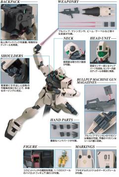 MG RGM-79G 指挥官用型吉姆-资料图
