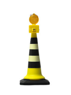 工程雪糕筒+闪橙-资料图