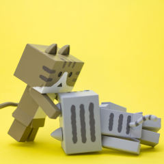 Nyanboard Figure Collection 2 阿楞 Tabby(bicolor)-资料图