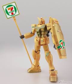 HG Ver.G30th RX-78-2 元祖高达 G30th Ver. GFT [ Ver. 7-11] (Gold Injection Color)-资料图