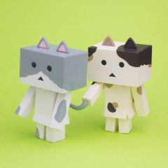Nyanboard Figure Collection 阿楞 Bicolor(gray)-资料图
