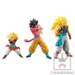 Dragon Ball Heroes Figure with Card Vol. 1 悟天克斯 超级赛亚人3-资料图