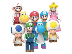 K'NEX Super Mario Mystery Figure Bags Series 1 奇诺比奥 Blue-资料图