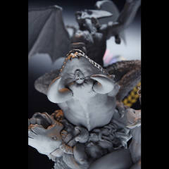 Statue Premium Figure 恶魔人 死丽濡 Real Color ver.-资料图
