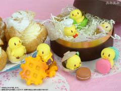 Uta no☆Prince-sama♪ Piyo-chan Trading Mascot Figure 2 -Oishii- Piyo酱 Cream Puff-资料图