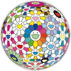 太阳花球版画-资料图
