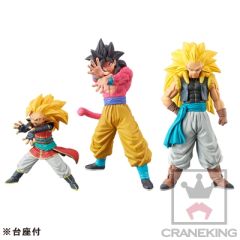 Dragon Ball Heroes Figure with Card Vol. 1 悟天克斯 超级赛亚人3-资料图