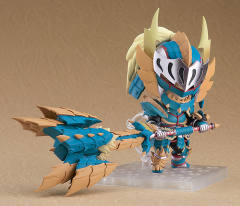 粘土人 #1421-DX 猎人 Male Zinogre Alpha Armor Ver.-资料图