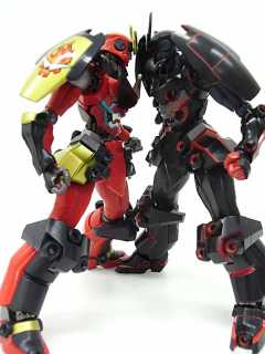 スーパーロボット超合金 红莲螺岩 -资料图