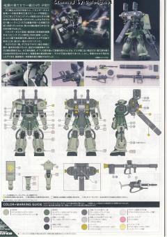 HGGT MS-06 扎古II+Big Gun  雷霆宙域版-资料图