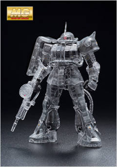 MG MS-06S 指挥官用型扎古II 夏亚·阿兹纳布尔机 金属透明版-资料图