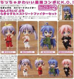 Nendoroid Petit 柊司 Lucky Star Street Fighter IV Cosplay-资料图