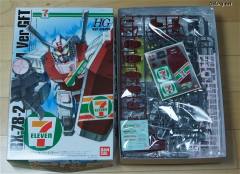 HG Ver.G30th RX-78-2 元祖高达 7-11 GFT Ver.-资料图