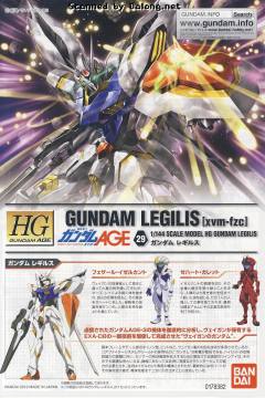 HGAGE XVM-FZC 高达列基鲁斯-资料图