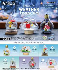 Snoopy Weather Terrarium 史努比 伍德斯托克 -资料图