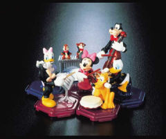 Disney Characters Mickey Orchestra Figure Collection Full Reprint 黛丝-资料图