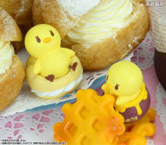 Uta no☆Prince-sama♪ Piyo-chan Trading Mascot Figure 2 -Oishii- Piyo酱 Cream Puff-资料图