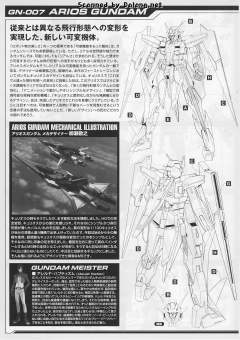 1/100 高达00模型系列 GN-007 堕天使高达-资料图
