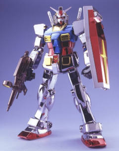 PG FF-X7 核心战机 RX-78-2 元祖高达 镀铬 Ver.-资料图