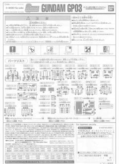 Gundam Collection AMX-002 路维·捷露 GP03 vs 路维·捷露-资料图