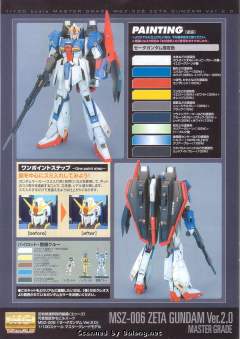 MG MSZ-006-3A Z高达3号机A型 白色独角兽配色-资料图