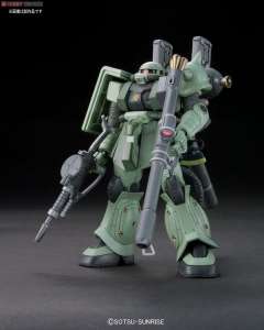 HGGT MS-06 扎古II+Big Gun  雷霆宙域版-资料图