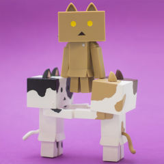 Nyanboard Figure Collection 2 阿楞 Calico(camel)-资料图