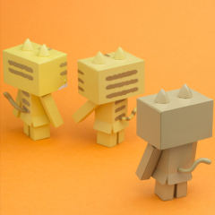 Nyanboard Figure Collection 阿楞 Tabby(bicolor)-资料图