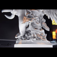 Statue Premium Figure 恶魔人 死丽濡 Real Color ver.-资料图