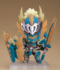 粘土人 #1421-DX 猎人 Male Zinogre Alpha Armor Ver.-资料图
