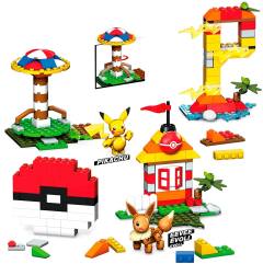 Mega Construx 皮卡丘 Let's Go Building Box-资料图