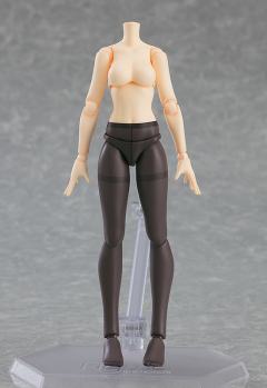 figma#574 女性素体 （千秋）与 露肩毛衣连衣裙-资料图