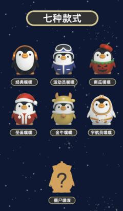 企鹅联名限定橡皮盲盒-资料图
