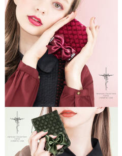 公主系列 Croix Cosmetic case 克罗瓦 化妆包-资料图