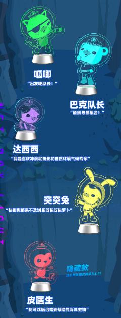 海底小纵队灯牌系列-资料图