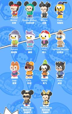 迪士尼米奇家族街头系列-资料图