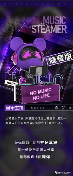 隐藏款-音乐主播-资料图
