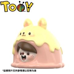 冰淇淋兔兔杯-橙色-资料图