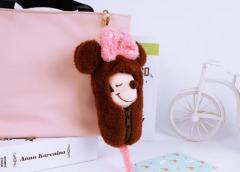 米妮毛绒挂件-资料图