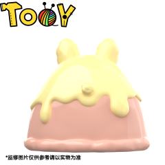 冰淇淋兔兔杯-橙色-资料图