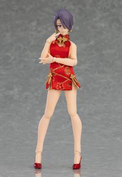 figma#569 女性素体 (末花) 与 短旗袍裝-资料图