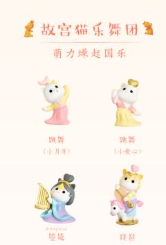 故宫文创乐舞猫系列-资料图