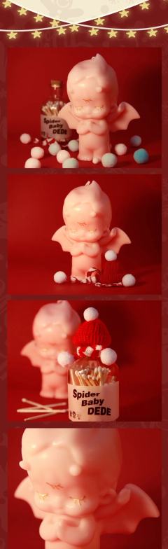 Spider Baby DEDE Candle（温暖牛奶味）-资料图