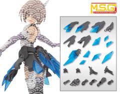 M.S.G 巨神机甲 机械配件 22 扩充装甲 E 灰色版-资料图